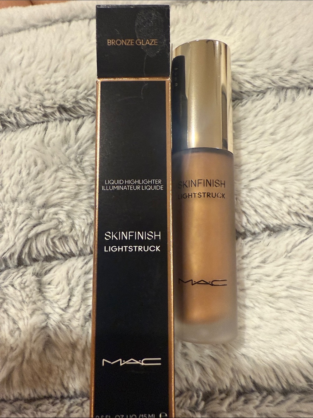 MAC Cosmetics Skinfinish Lightstruck Liquid Highlighter - Bronze Glaze